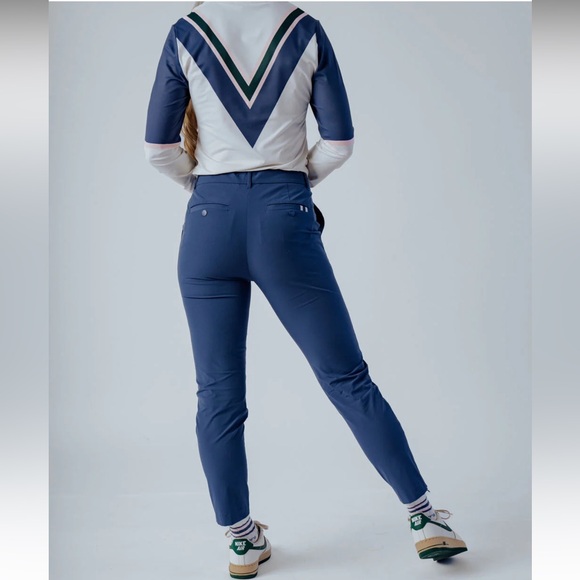 Fore All Player Pant Indigo Snap Back Pockets, Front Pockets, Zipper Ankle XS - Picture 2 of 6